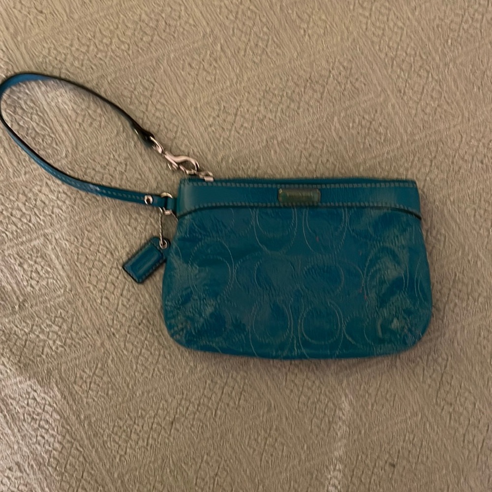 Coach wristlet